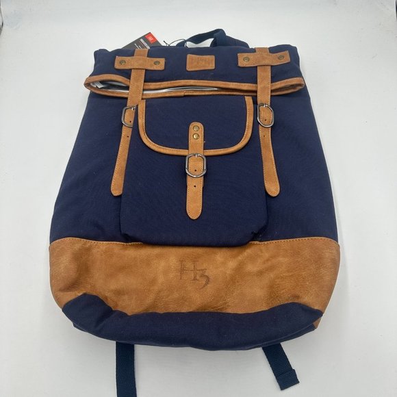 FOSTER & RYE Insulated Cooler Wine Backpack In Deep Pacific Blue NWT - Picture 12 of 12